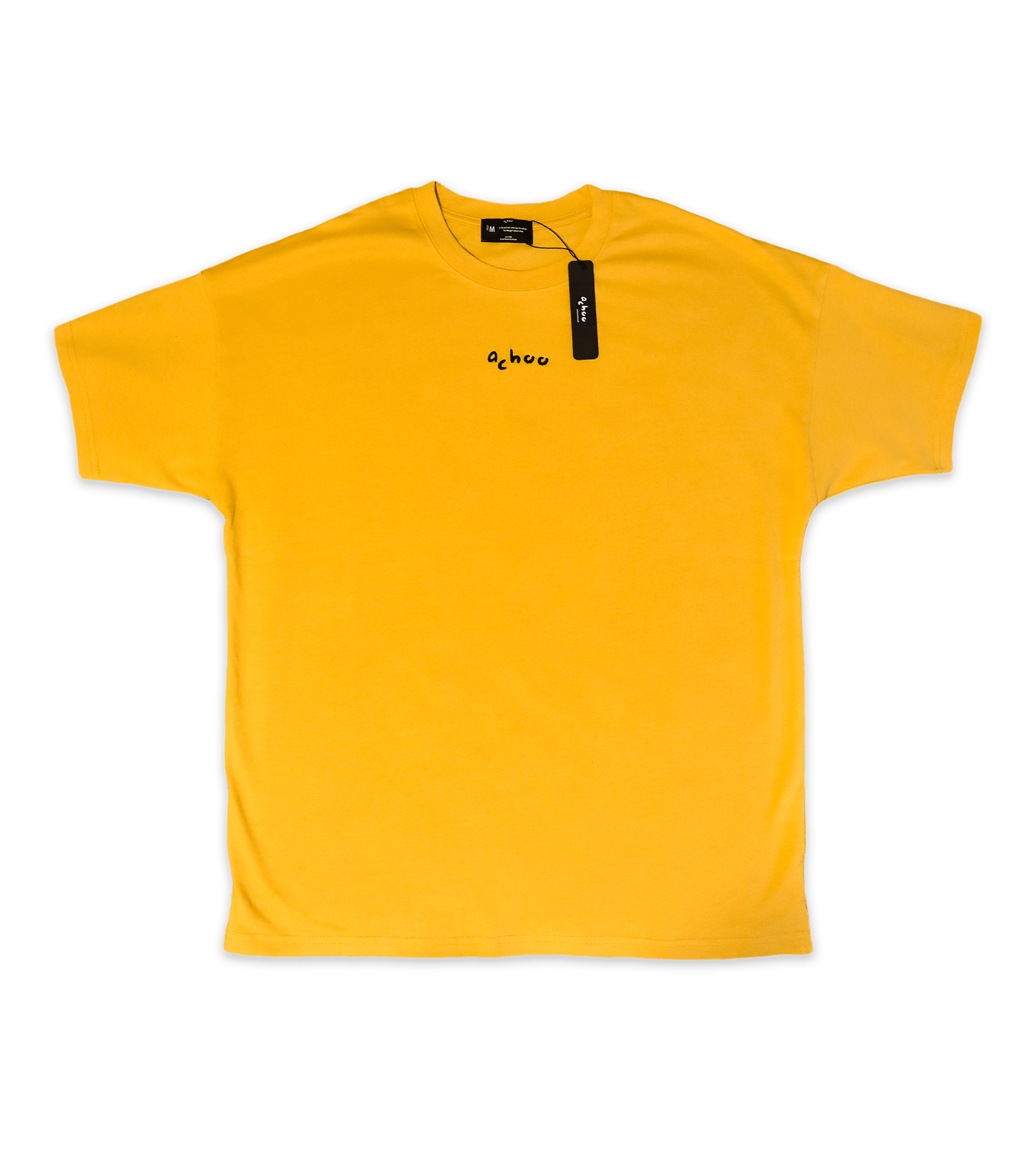 achoo international Shirt small achoo og tee | yellow fortune cookie